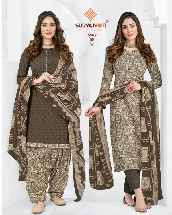 Suryajyoti Trendy Cotton Vol-55 Cotton Designer Excluisve Dress Material